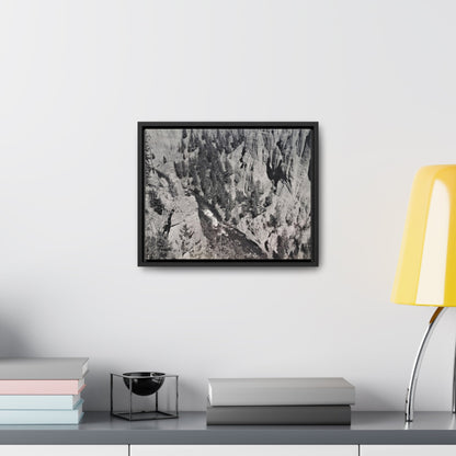 Cleopatras Needle Gallery Canvas Wraps Horizontal Frame 14″ x 11″ Black 1.25"