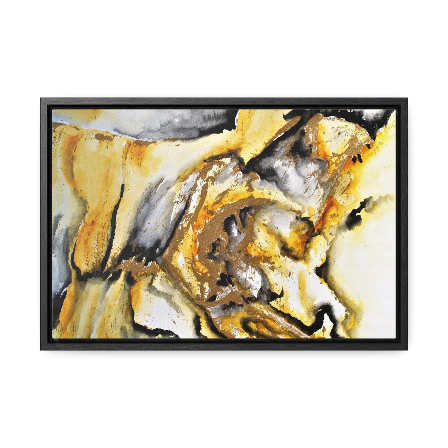 Tiger Stripe Gallery Canvas Wraps, Horizontal Frame