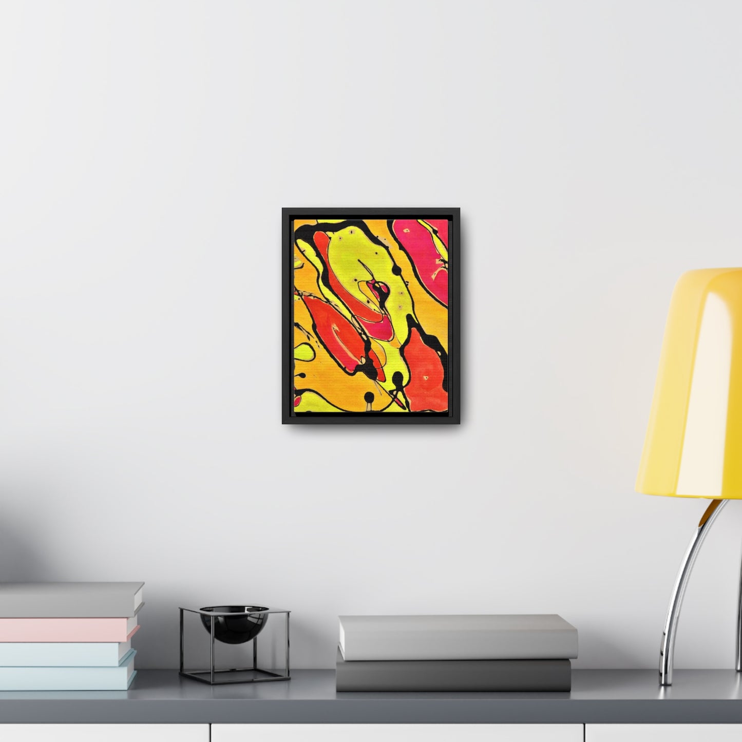 80's Rapture Gallery Canvas Wraps, Vertical Frame