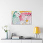 Abstract Face Canvas Gallery Wraps - Kia Day Design
