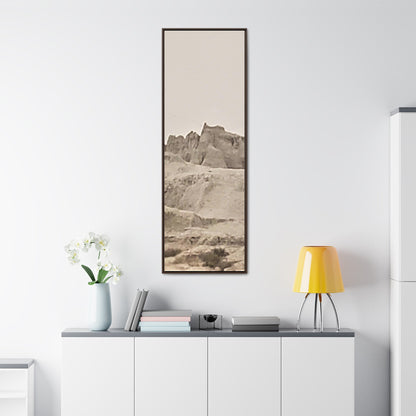 West Gallery Canvas Wraps Vertical Frame 20″ x 60″ Premium Gallery Wraps (1.25″) Walnut