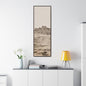 West Gallery Canvas Wraps Vertical Frame 20″ x 60″ Premium Gallery Wraps (1.25″) Walnut