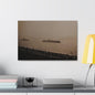 Navy Day New York Hudson River October 27th 1945 War Ships Canvas Gallery Wraps 24″ x 16″ 1.25"