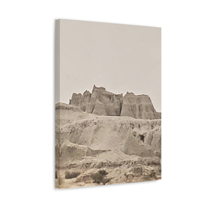 West Stretched Canvas