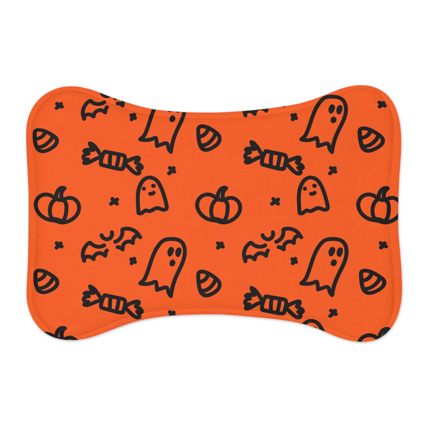 Halloween Fun Pet Feeding Mats