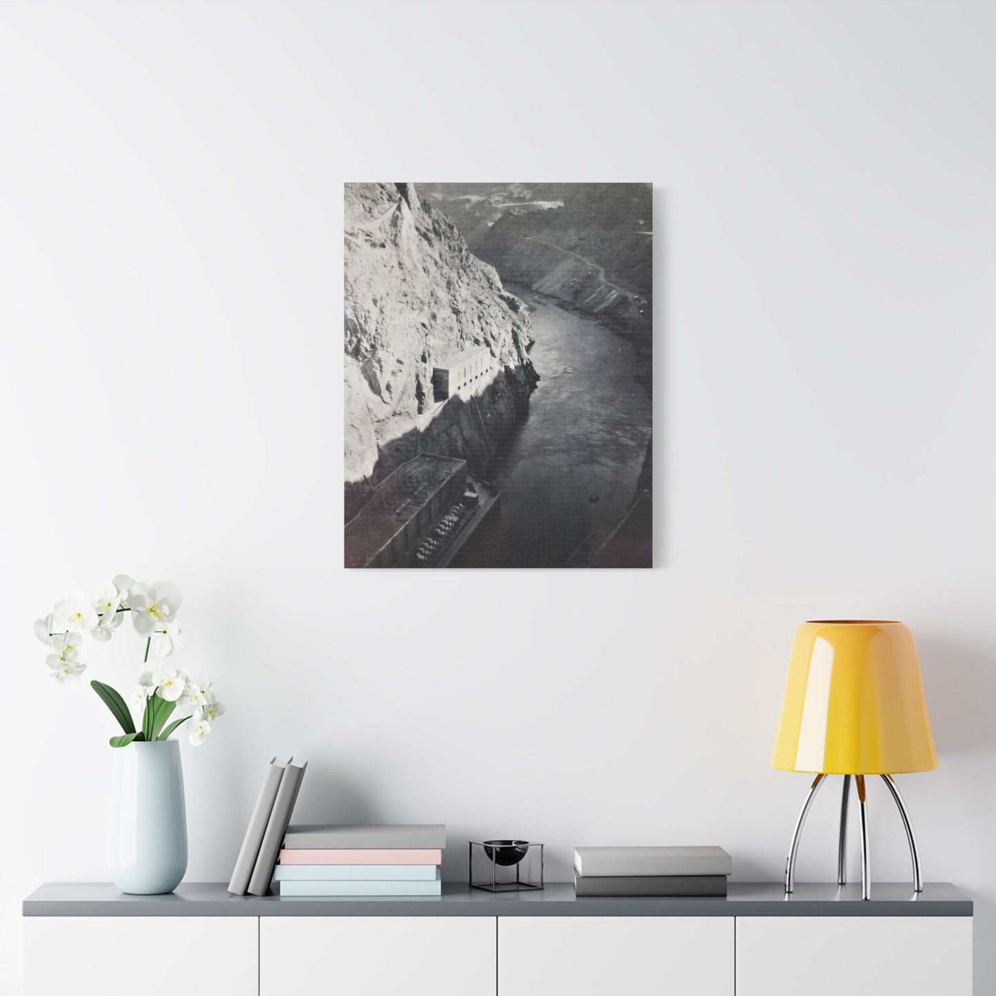 Boulder Dam Satin Canvas, Stretched