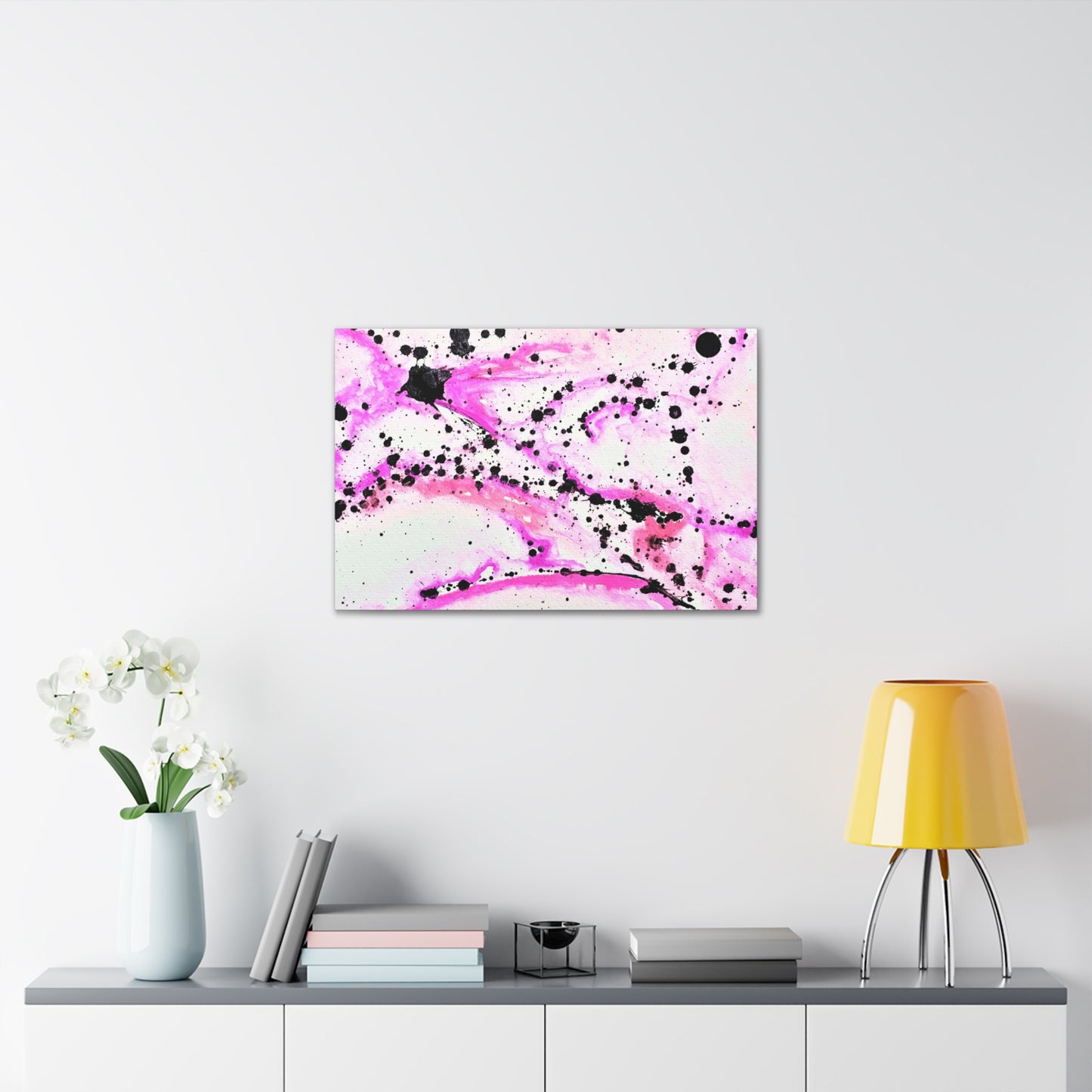 Neon Lightning Canvas Gallery Wraps