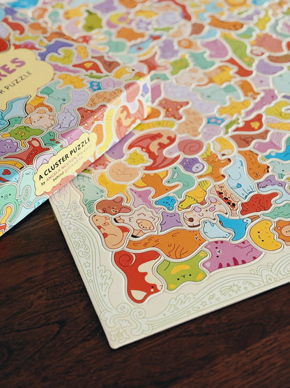 Kawaii Creatures Cute Cluster Puzzle (signed) - -