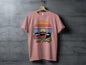 Raised On Vinyl Vintage Retro Style Design Graphic T-Shirt- Cloud 16 Clothing Co.- {{Product type}}