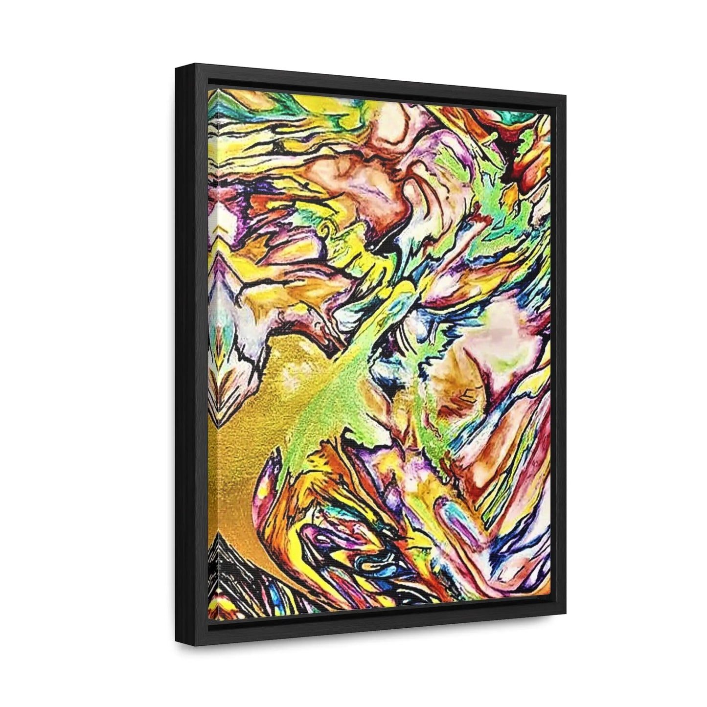 Phoenix Rising Gallery Canvas Wraps, Vertical Frame