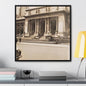 New York Public Library Gallery Canvas Wraps Square Frame 24″ x 24″ 1.25"
