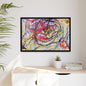 The Eye Framed Art Print - Kia Day Design