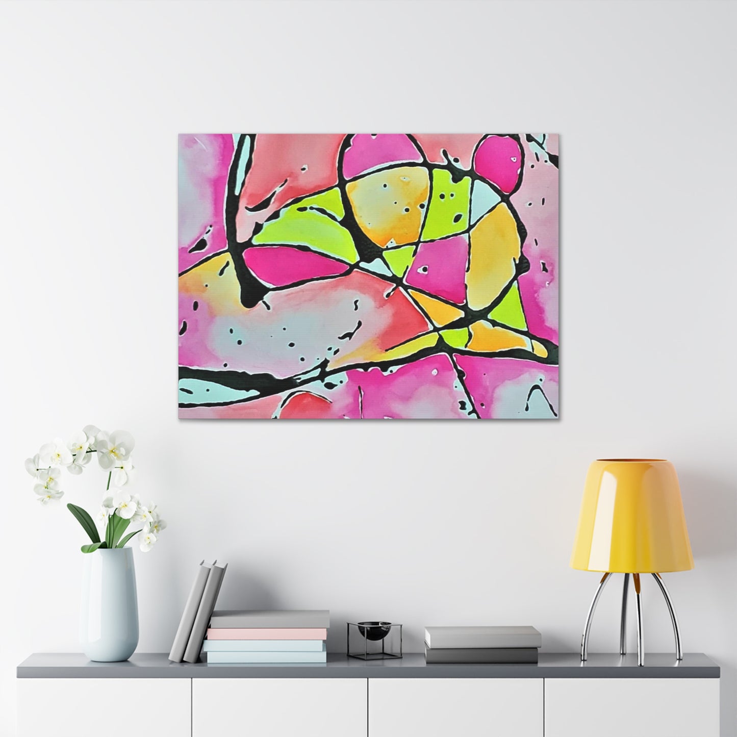 Pink Mouse Canvas Gallery Wraps