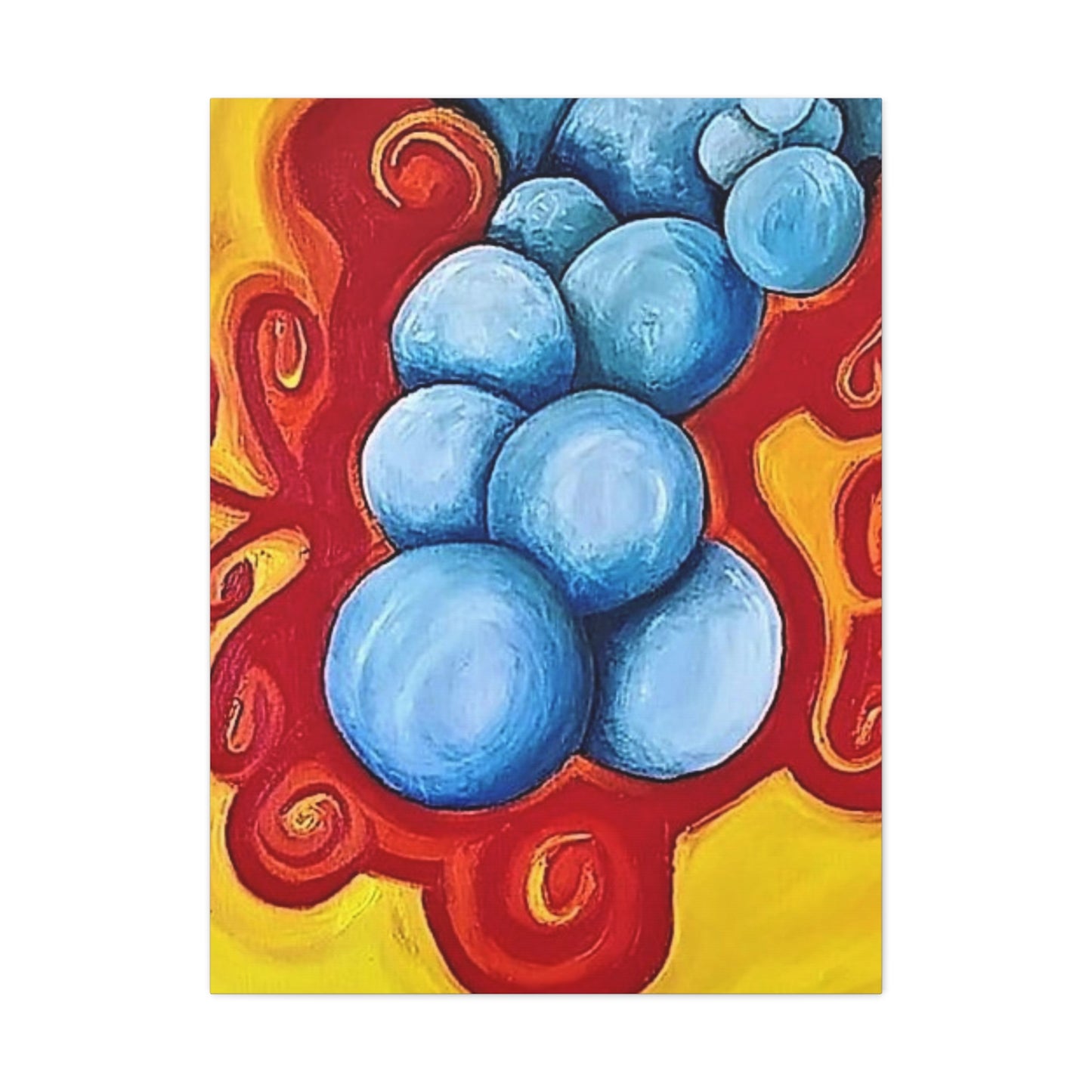 Blue Balls Canvas Gallery Wraps