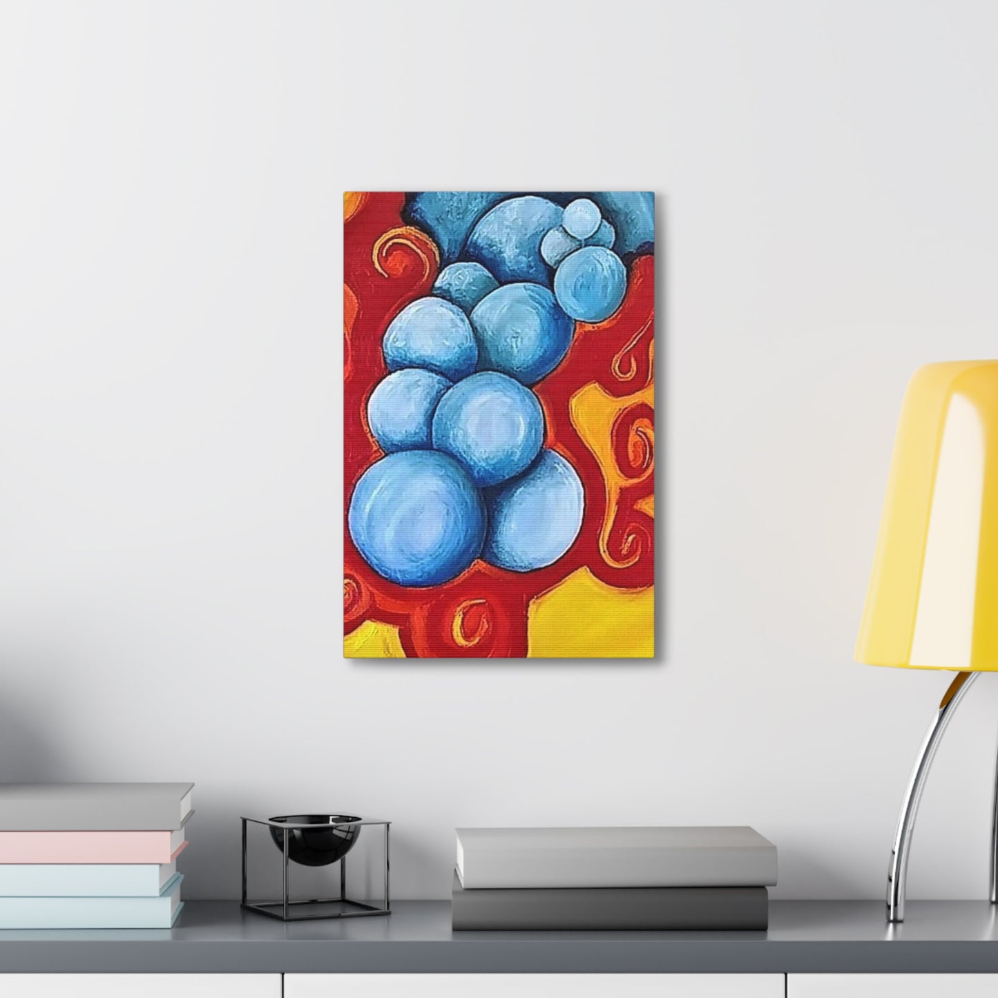 Blue Balls Canvas Gallery Wraps