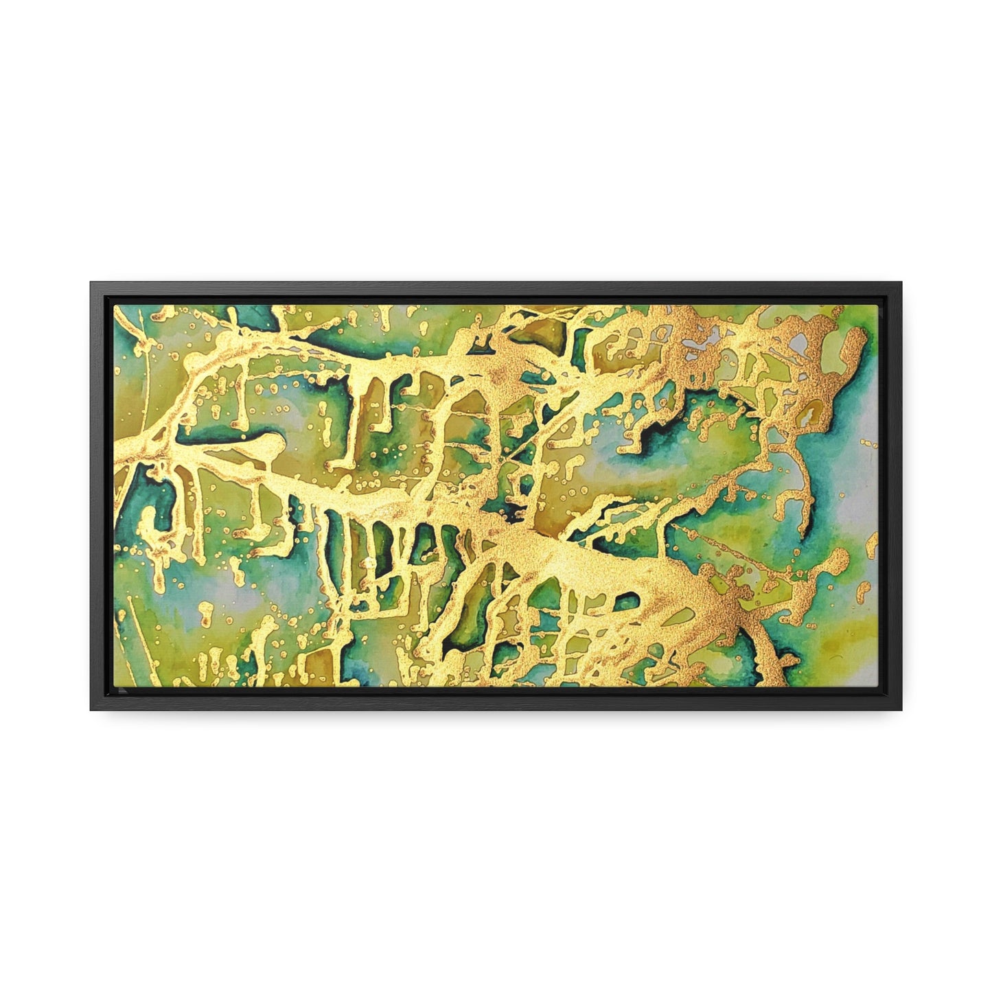 Acid Rain Gallery Canvas Wraps, Horizontal Frame