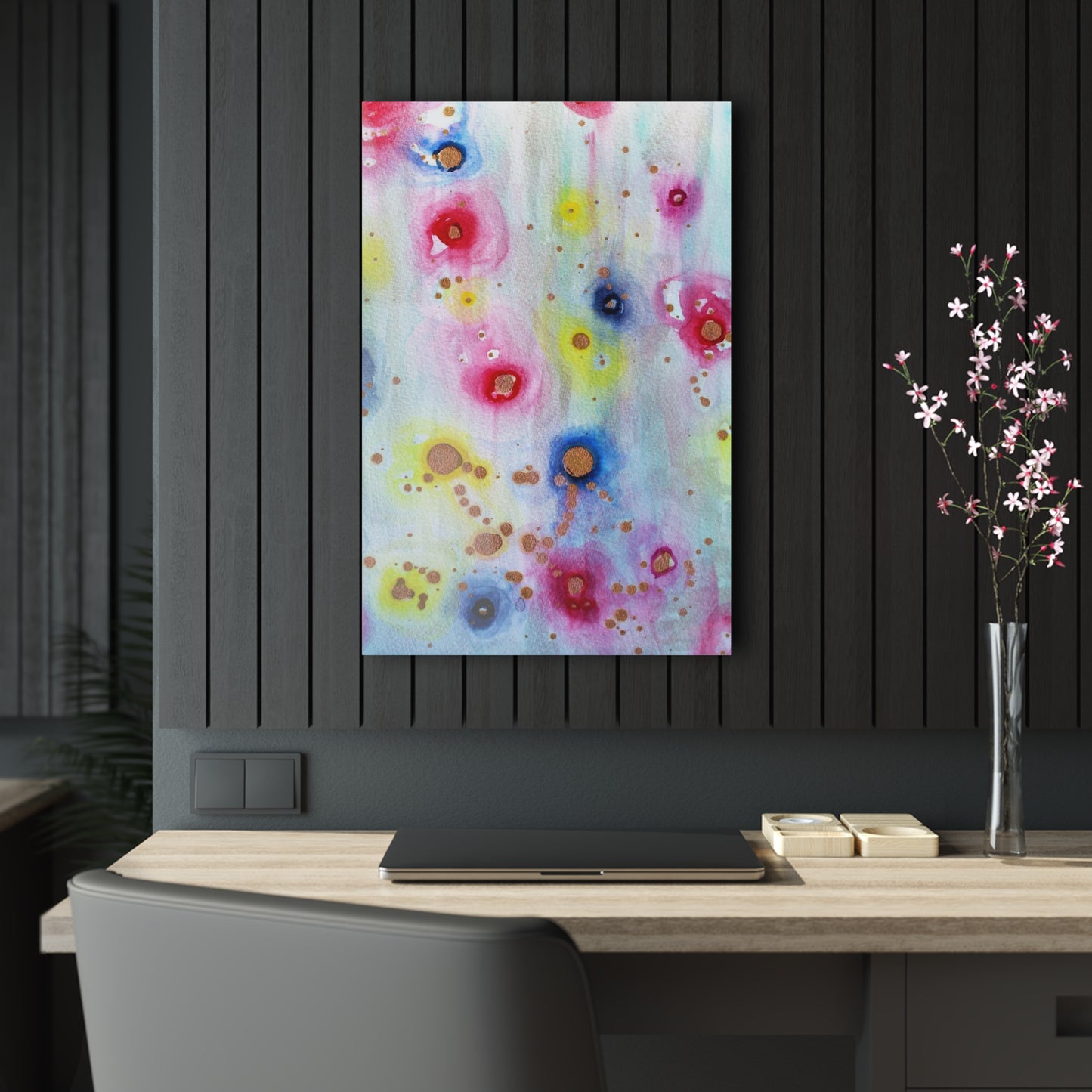 Raining Blooms Acrylic Prints