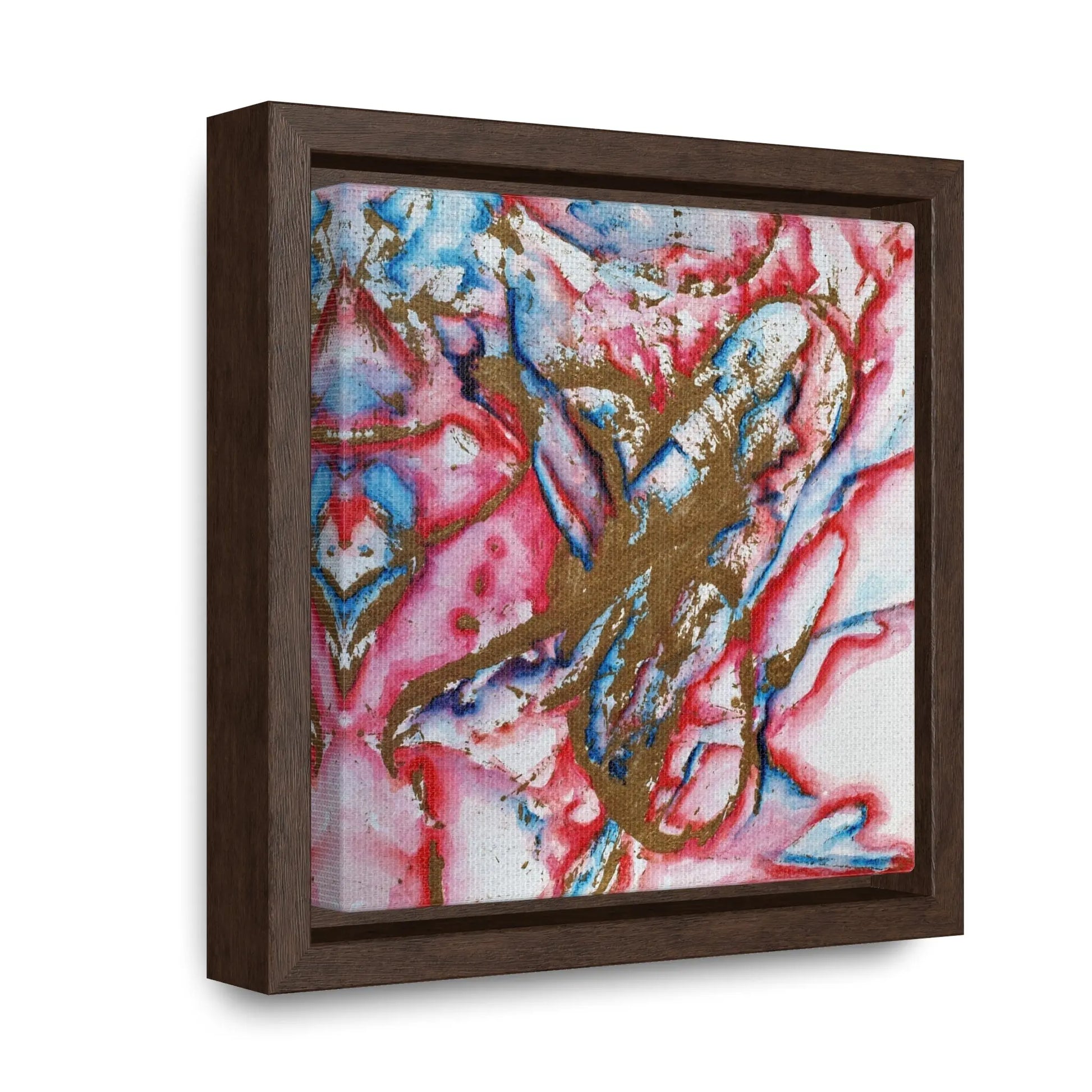 Abstract Love Gallery Canvas Wraps, Square Frame