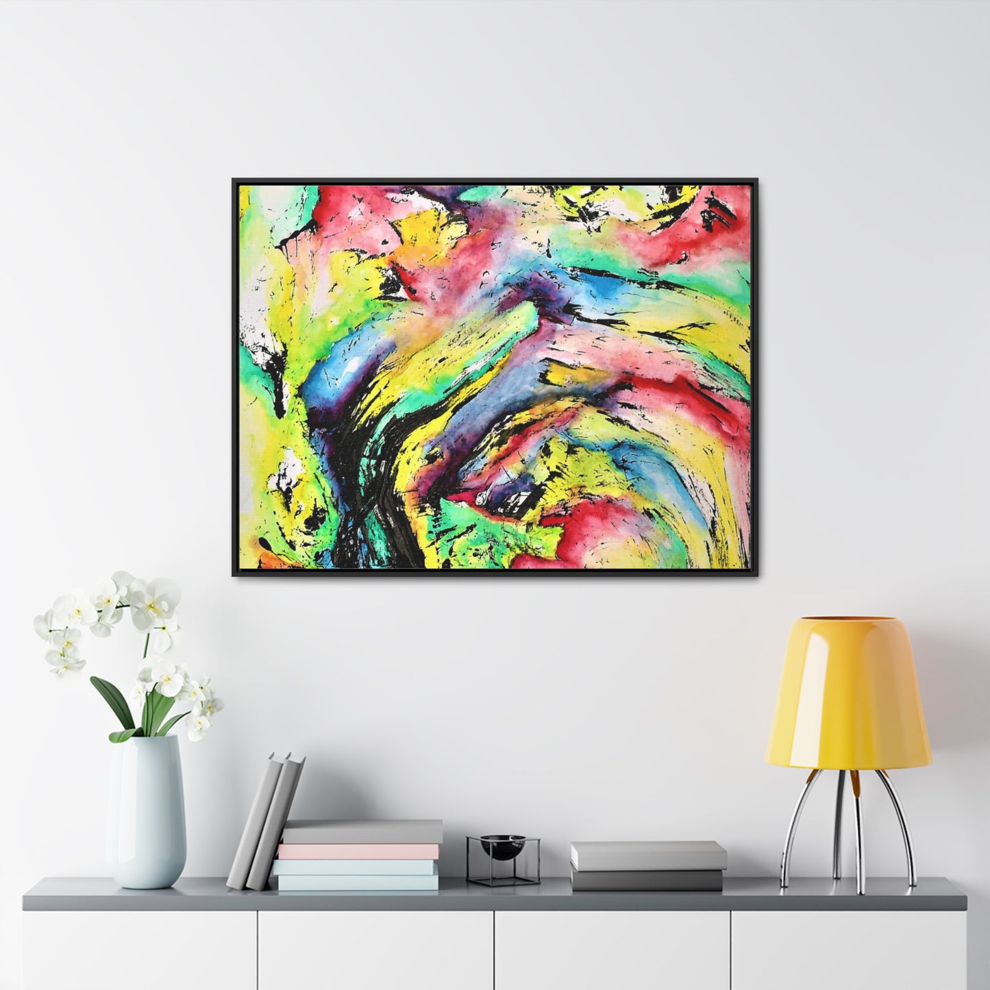 Vortex Gallery Canvas Wraps, Horizontal Frame