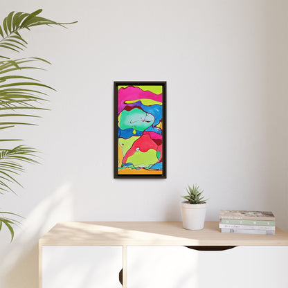 Kool Kid Matte Canvas Framed - Kia Day Design