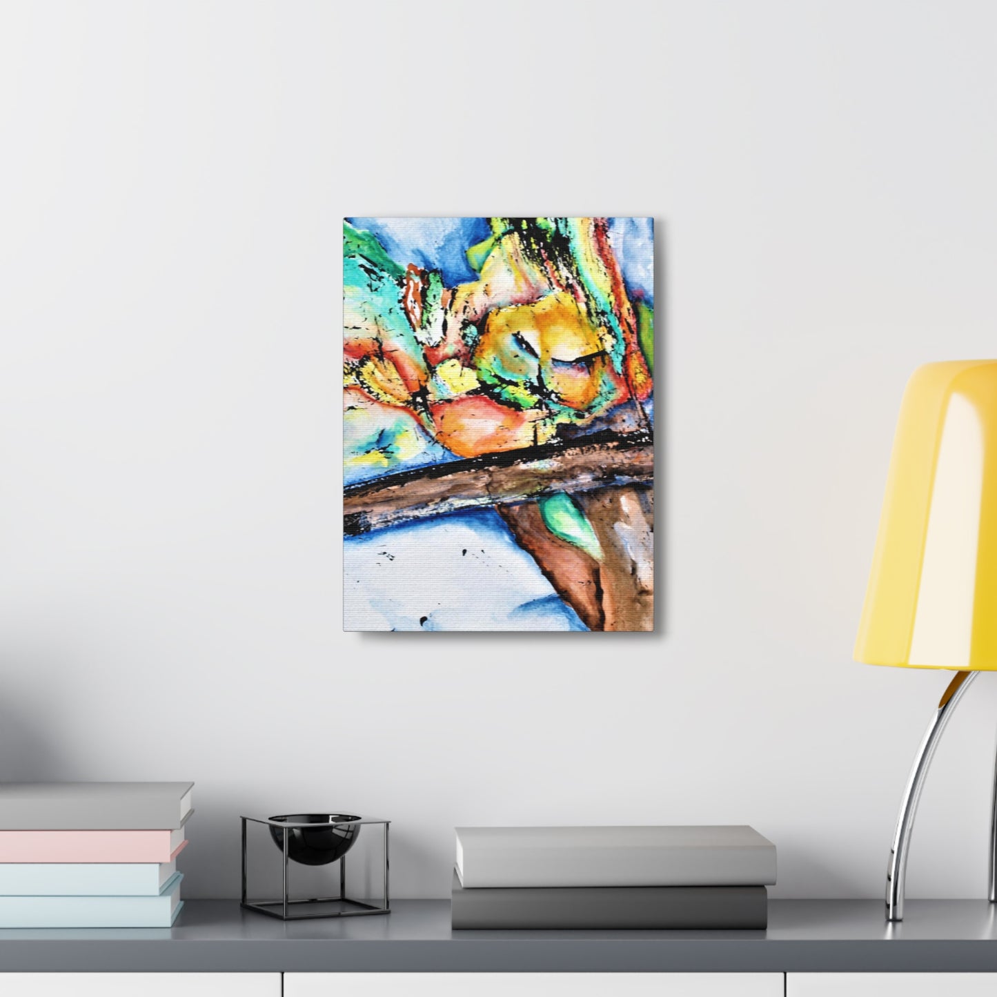 Owl In Flight Canvas Gallery Wraps