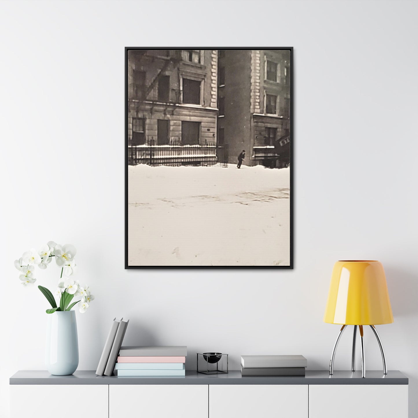 430 W. 119th St. New York Gallery Canvas Wraps, Vertical Frame