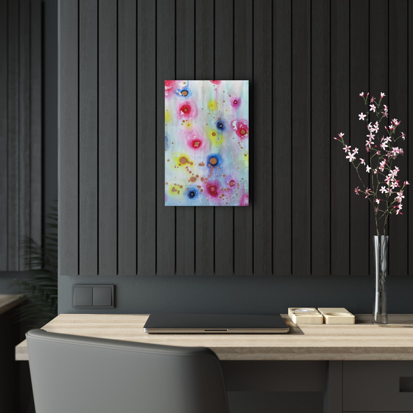 Raining Blooms Acrylic Prints