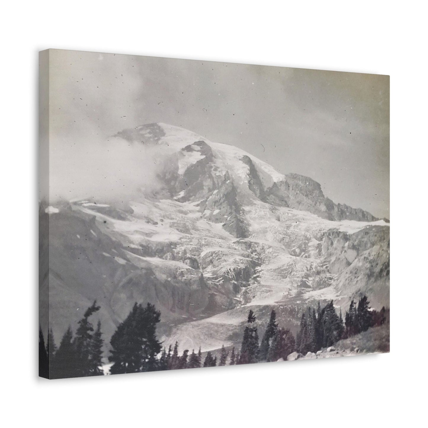 Mount Rainier Stretched Canvas