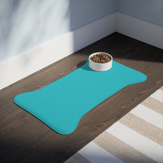 Teal Pet Feeding Mats