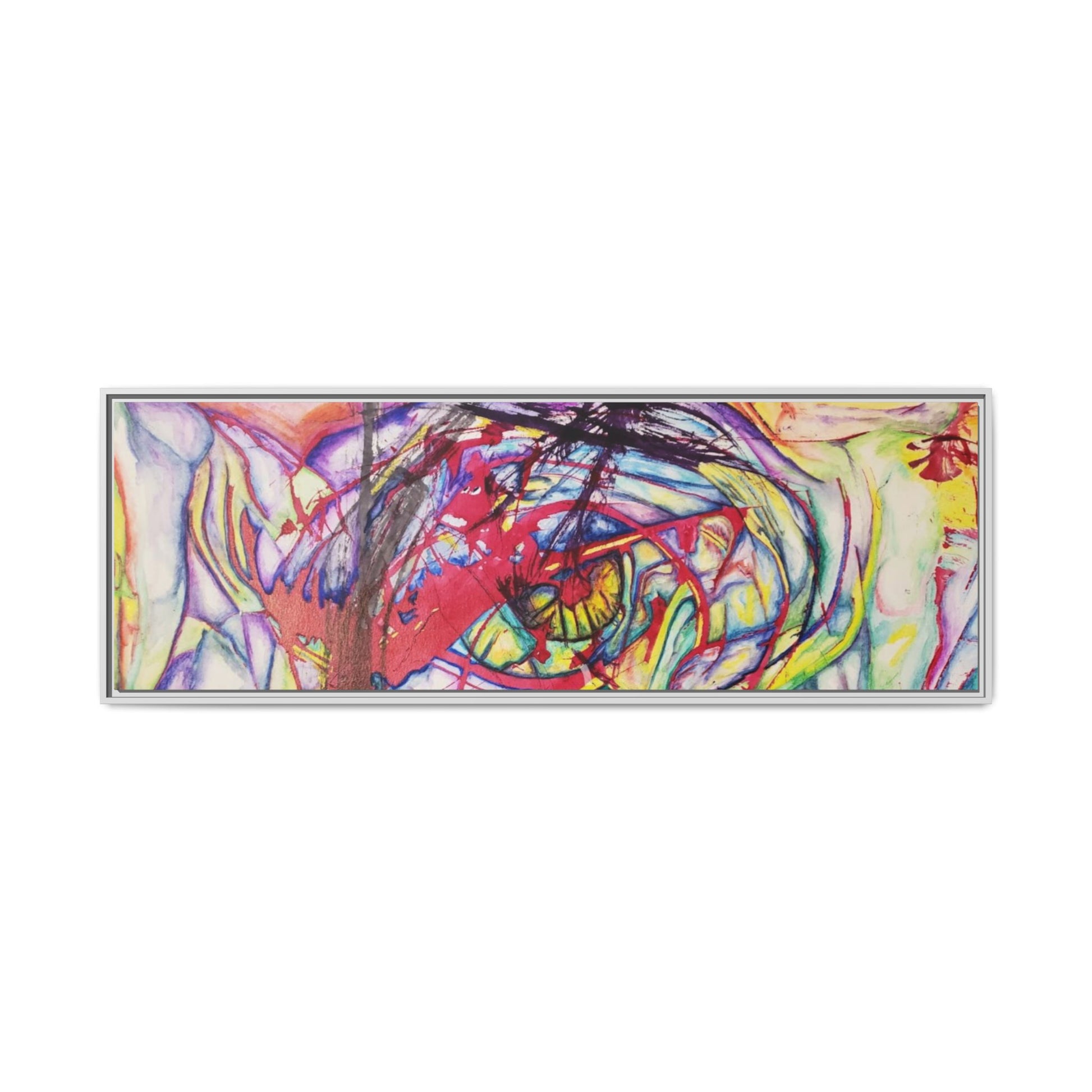 The Eye Framed Art Print - Kia Day Design