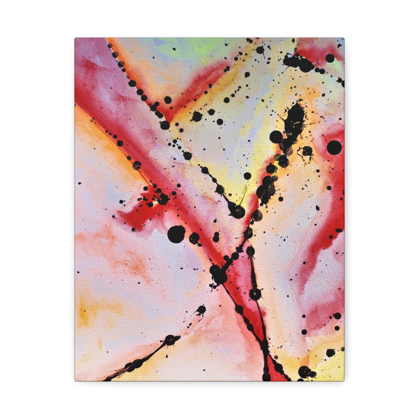 Red Hot Love Stretched Canvas