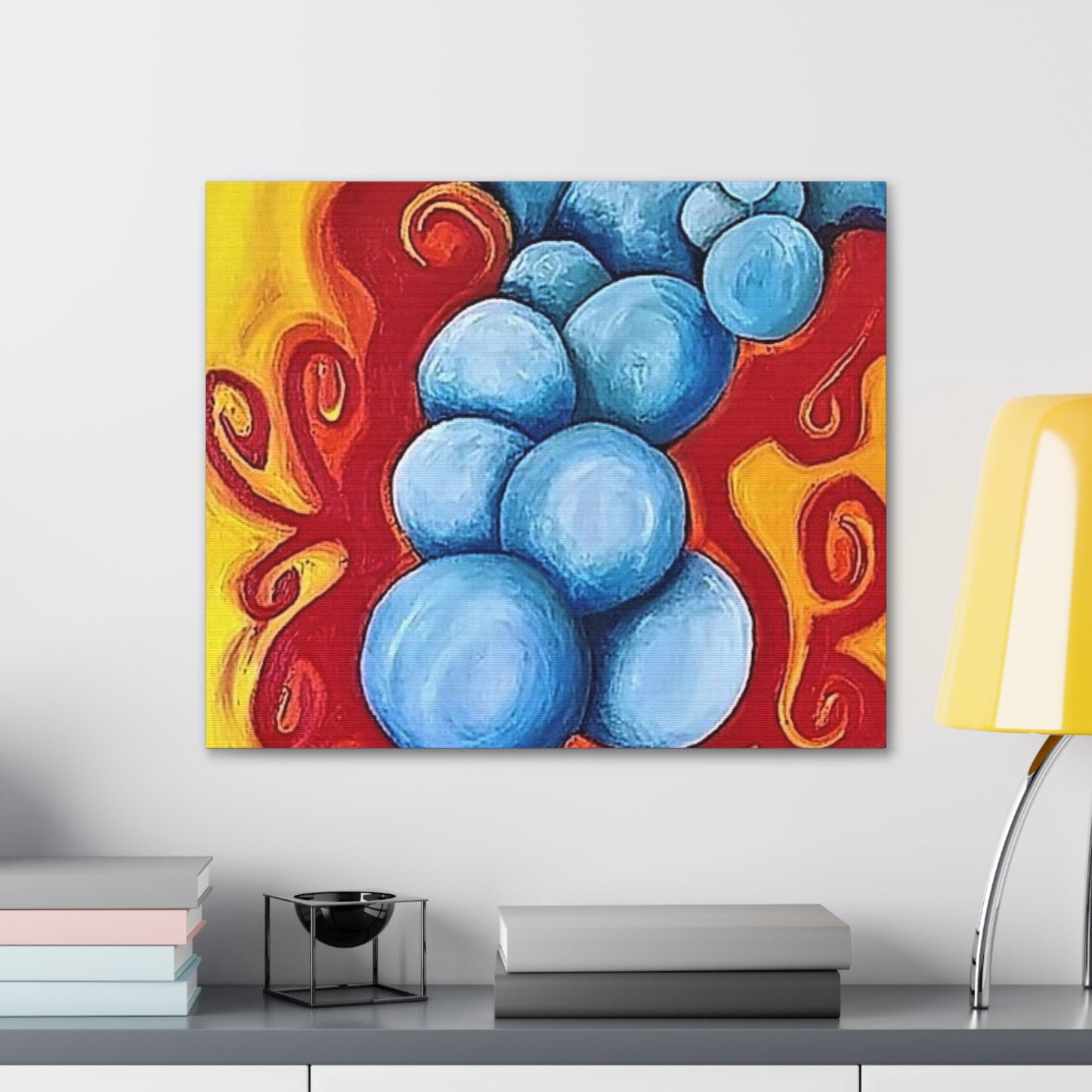 Blue Balls Canvas Gallery Wraps