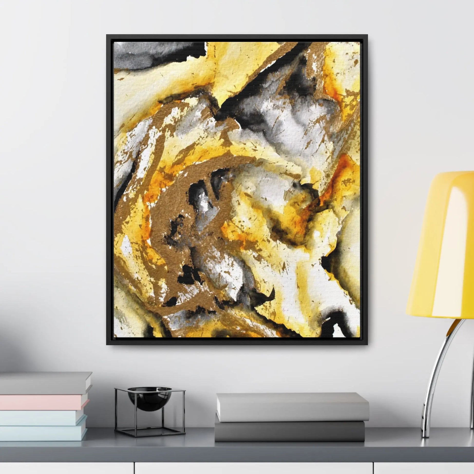 Tiger Stripe Gallery Canvas Wraps, Vertical Frame