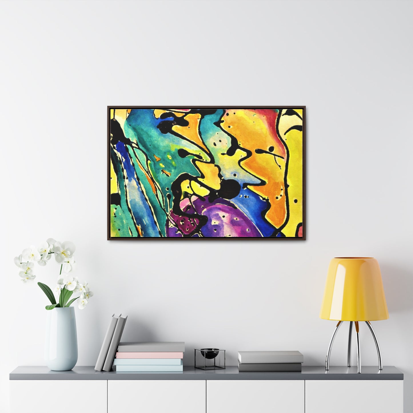 Sing Gallery Canvas Wraps, Horizontal Frame