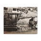 Concrete Worker Stretched Canvas 1.5" 10″ x 8″