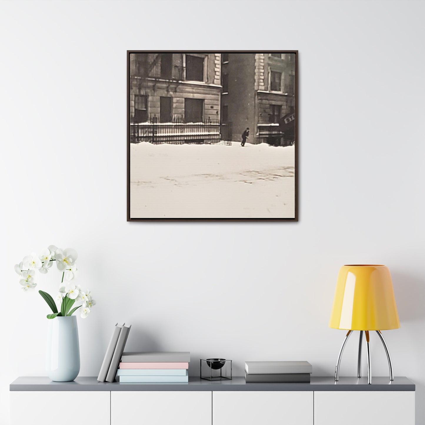 430 W. 119th St. New York Gallery Canvas Wraps, Square Frame