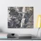 Multnomah Falls Oregon Canvas Gallery Wraps 24″ x 20″ 1.25"