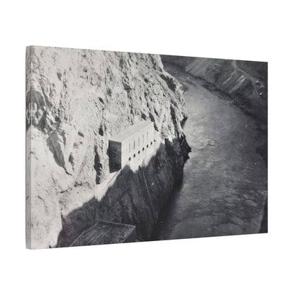 Boulder Dam Satin Canvas Stretched