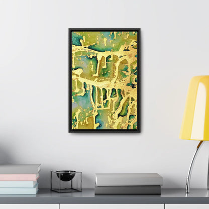 Acid Rain Gallery Canvas Wraps, Vertical Frame