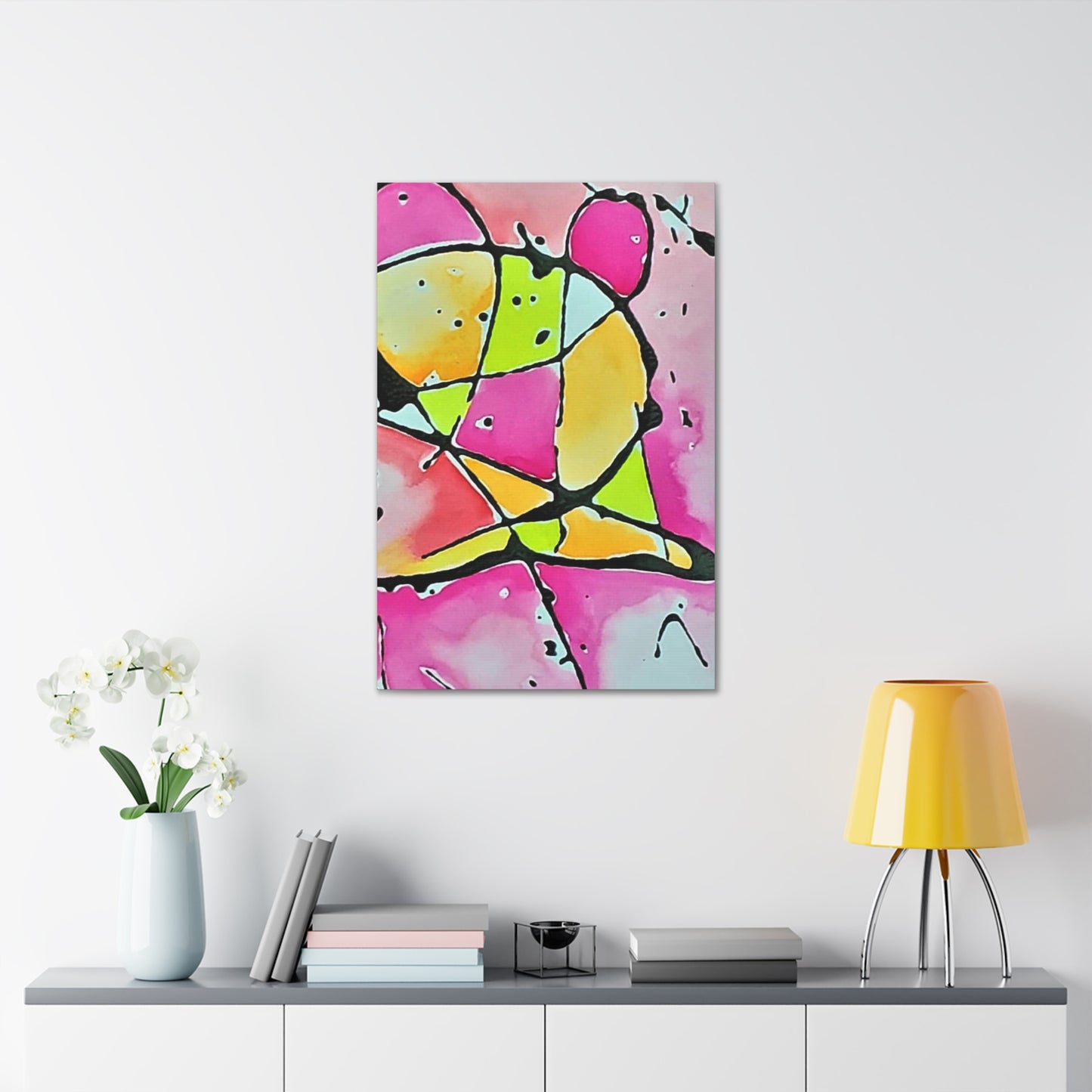 Pink Mouse Canvas Gallery Wraps