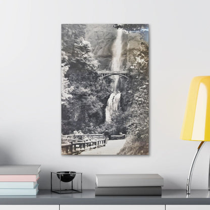 Multnomah Falls Oregon Canvas Gallery Wraps 16″ x 24″ 1.25"