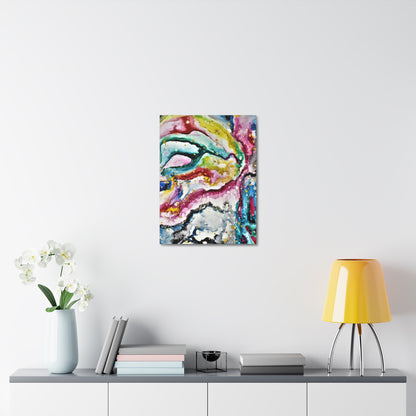 Cosmic Face Stretched Canvas