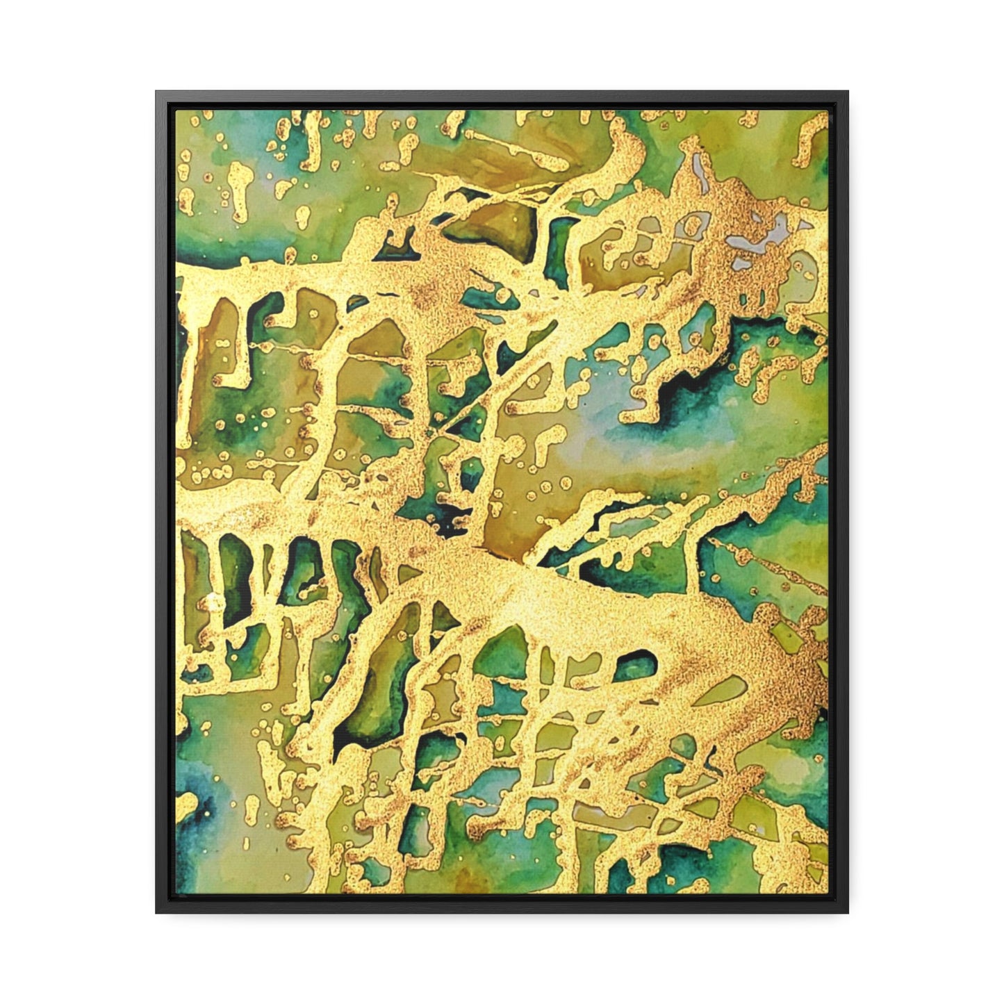 Acid Rain Gallery Canvas Wraps, Vertical Frame