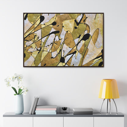 Gold Rush Gallery Canvas Wraps, Horizontal Frame