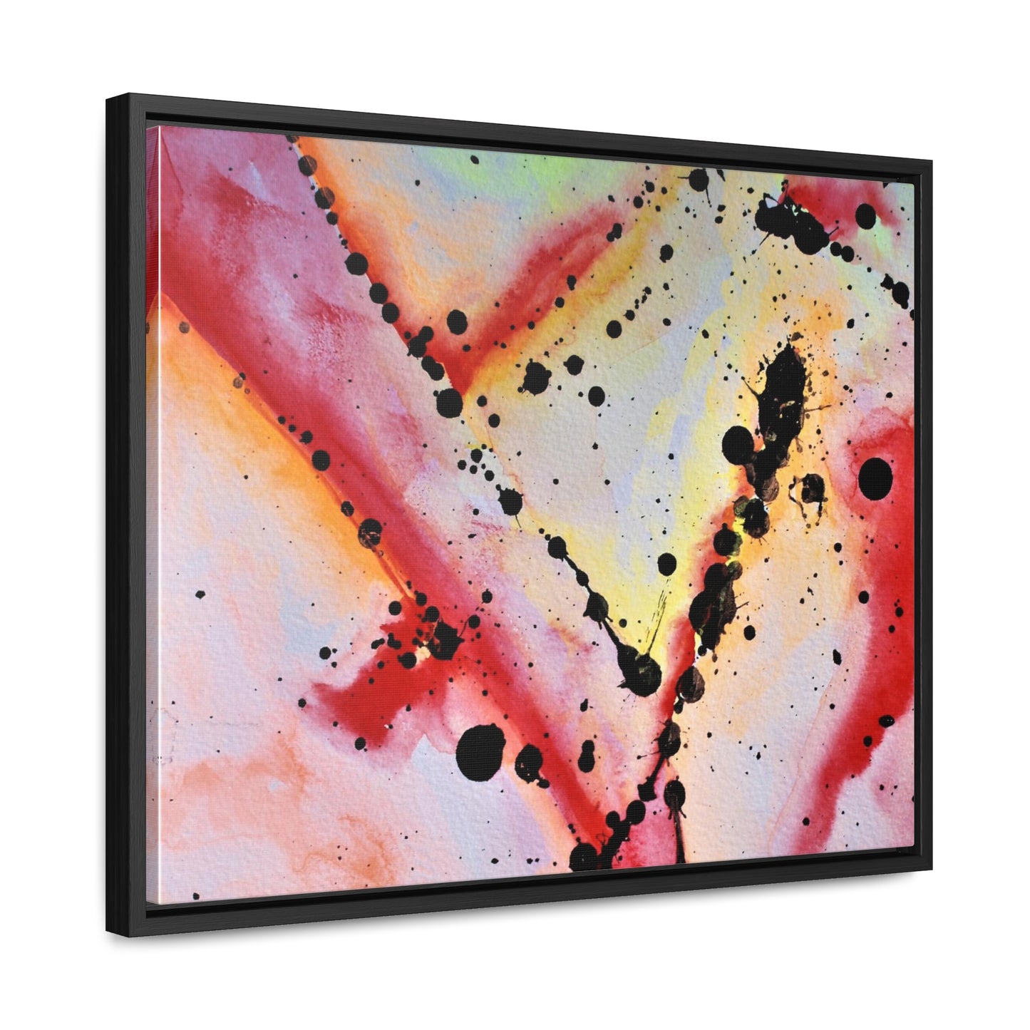 Red Hot Love Gallery Canvas Wraps, Horizontal Frame