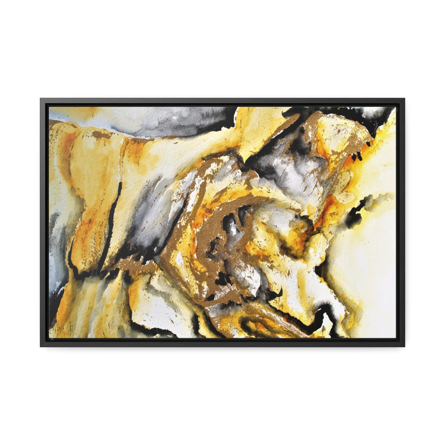 Tiger Stripe Gallery Canvas Wraps, Horizontal Frame