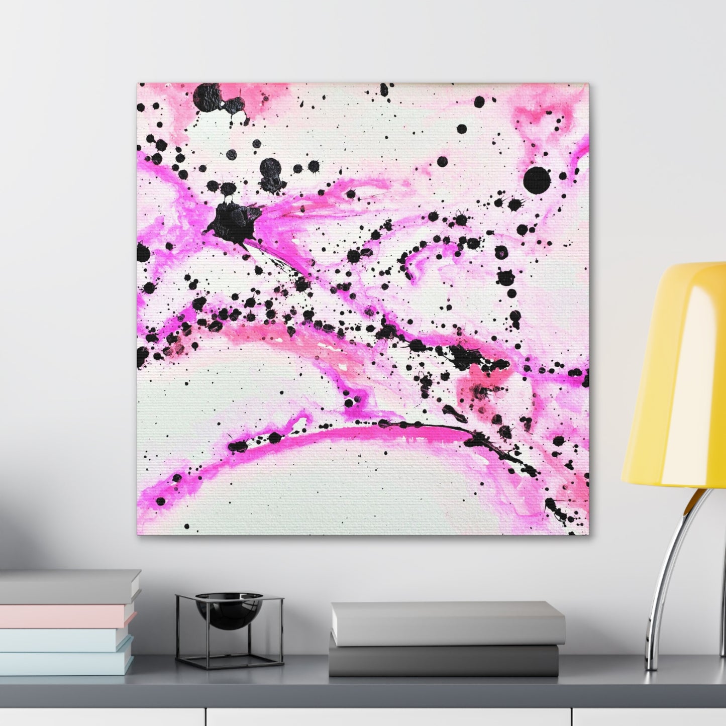 Neon Lightning Canvas Gallery Wraps