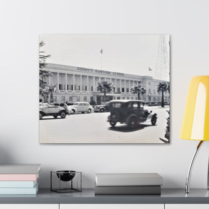 Sunset Bowling Center Largest in U.S 1939 Canvas Gallery Wraps 24″ x 20″ 1.25"