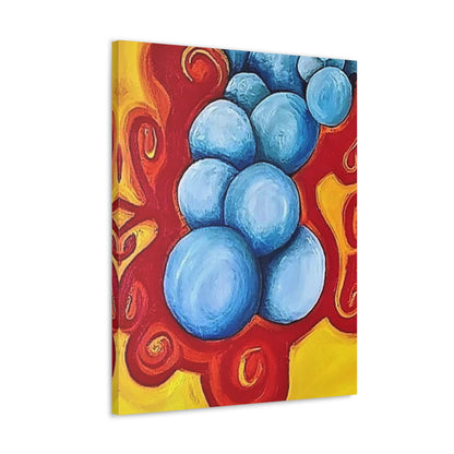 Blue Balls Canvas Gallery Wraps