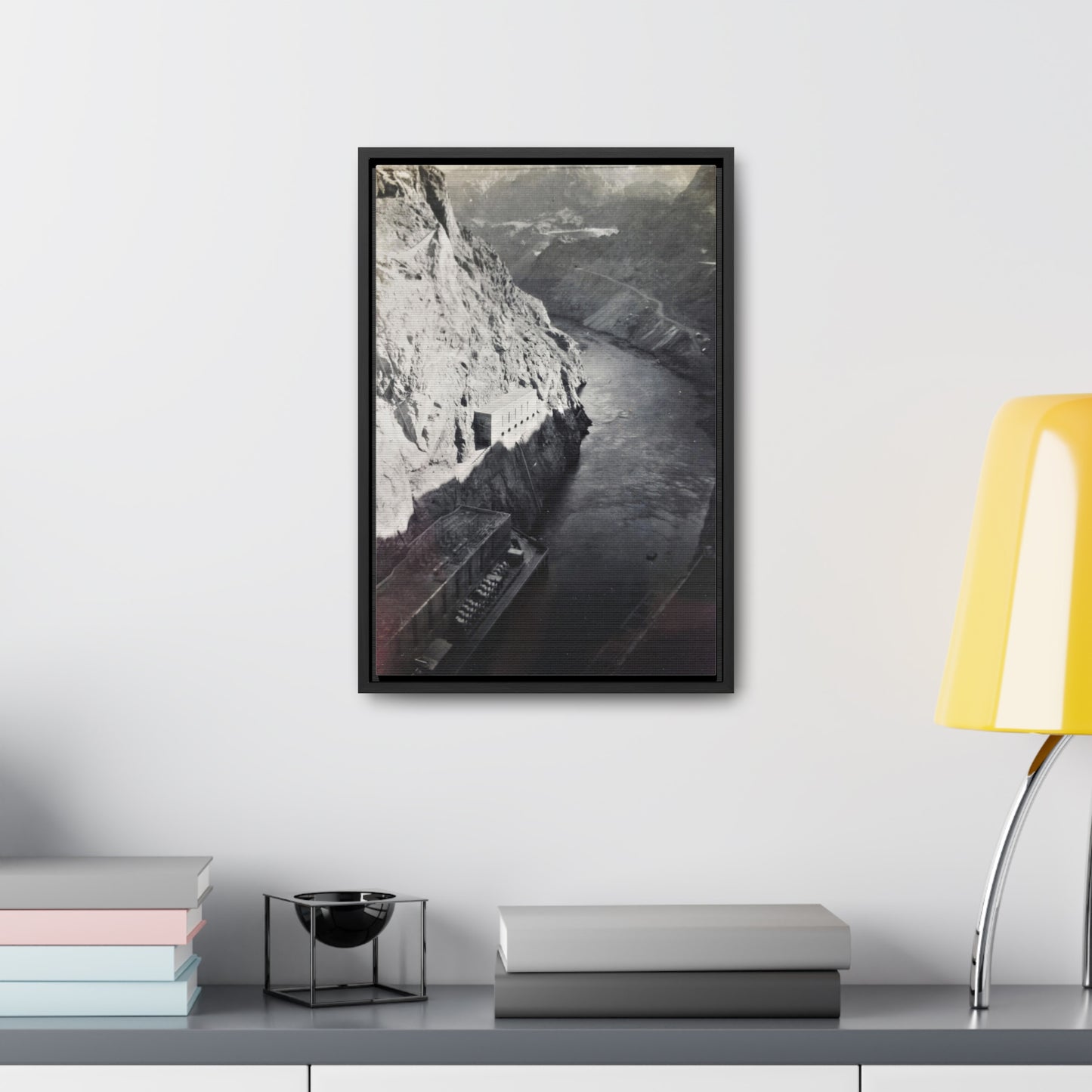 Boulder Dam Gallery Canvas Wraps, Vertical Frame